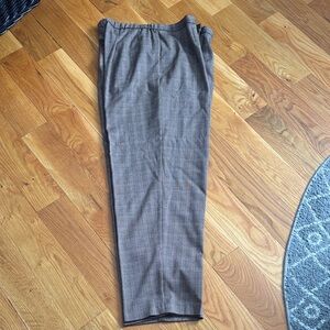 Women’s Brown/beige/ pink plaid Pants